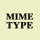 常見 MimeType 參考表